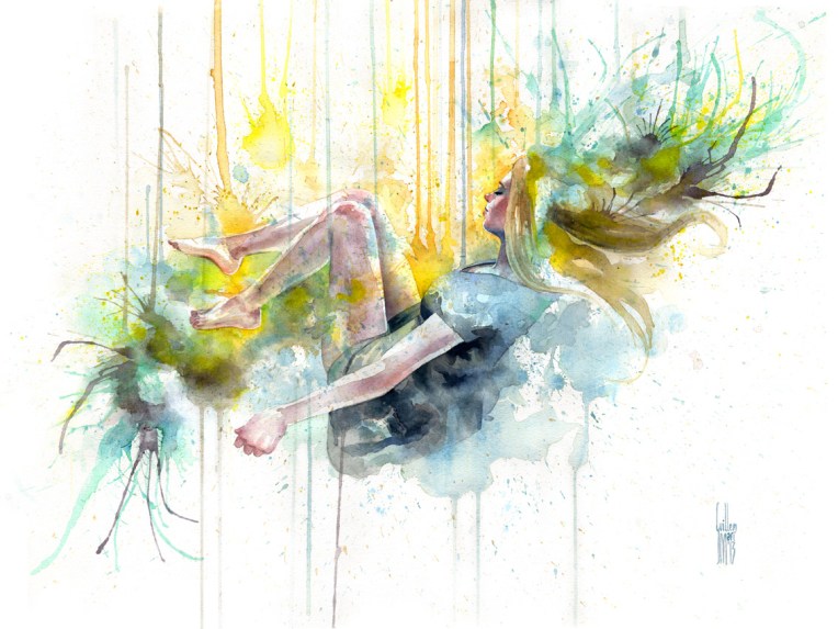 'A State of Trust' · Watercolor painting